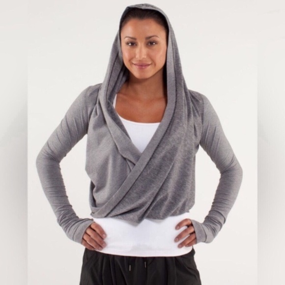 lululemon athletica Tops - Lululemon Iconic Wrap Wee Stripe White Black